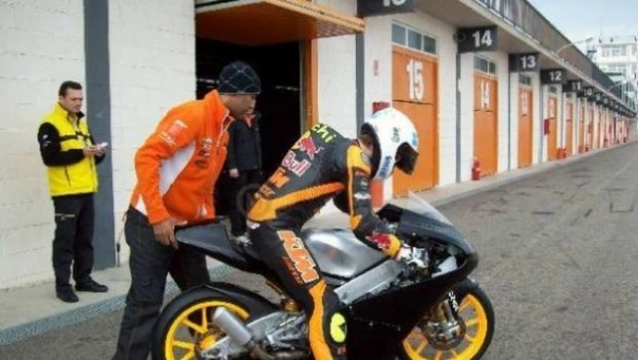 Moto3: Primi giri di pista per la KTM a Cartagena