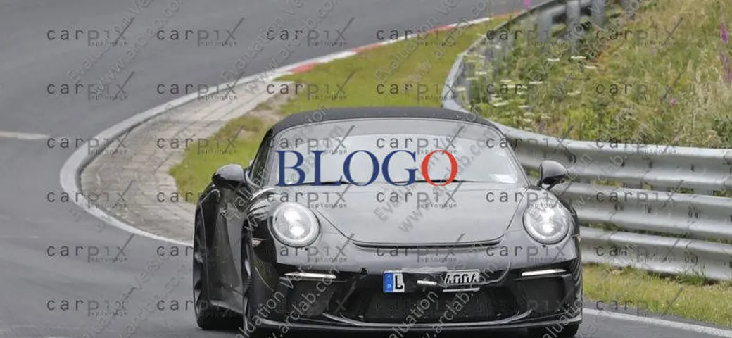 Porsche 911 Speedster: nuove foto spia senza camouflage