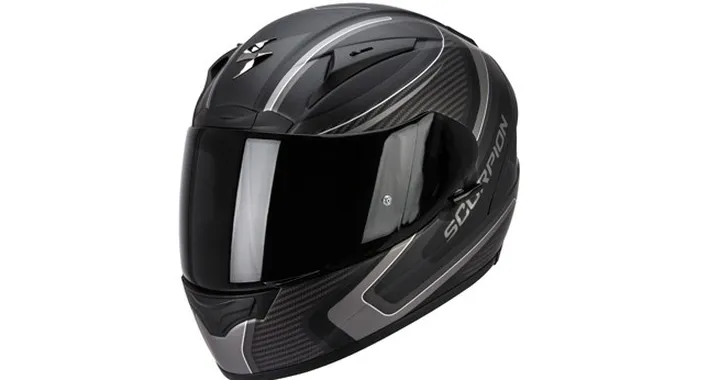 Scorpion: Exo 2000 Evo Air Carb Black-Silver