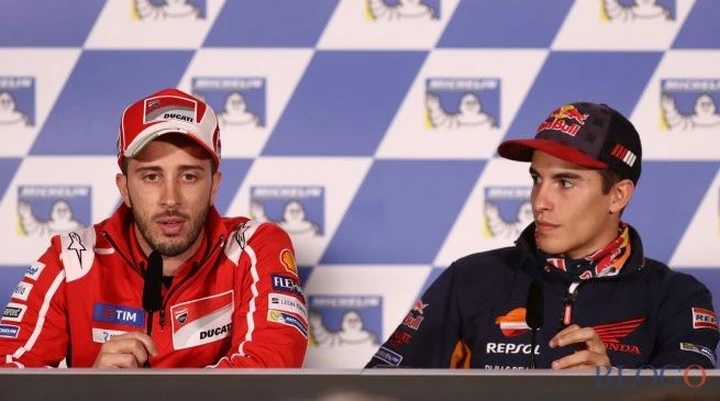 MotoGP Australia: Marquez e Dovi in conferenza stampa