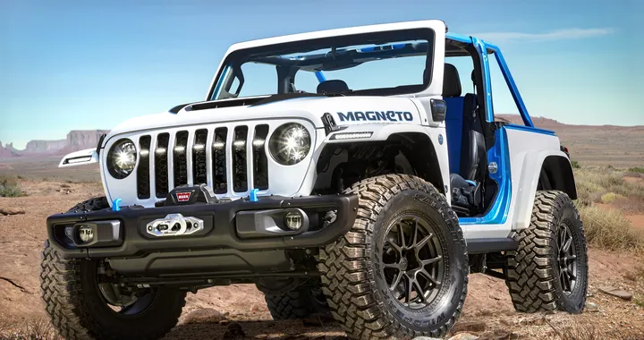 Jeep Magneto: la Wrangler in versione elettrica
