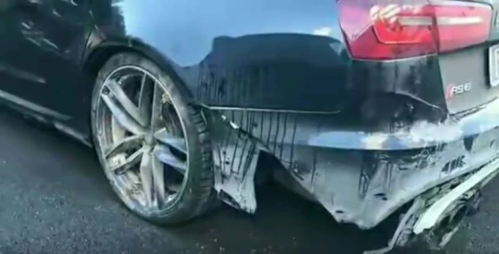 Valentino Rossi, incidente con la sua Audi RS6: ecco cosa è successo