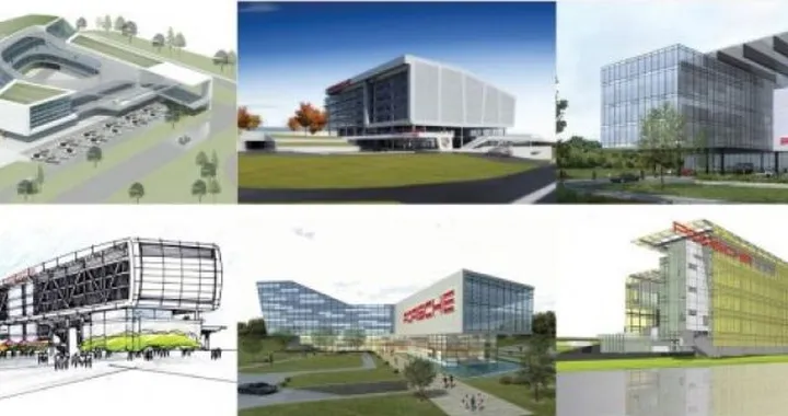 Porsche: una pista nel nuovo quartier generale americano