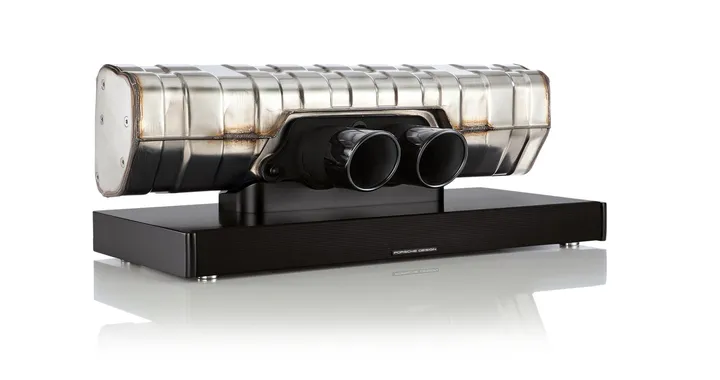 Porsche Soundbar: il terminale di scarico diventa Hi-Fi