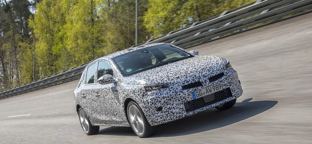 Opel Corsa 2019, ultimi collaudi