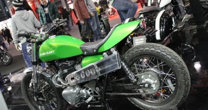 Motor Bike Expo 2012: Kawasaki W800 by Angel