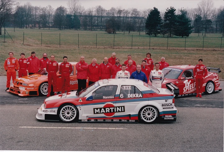 Alfa Romeo celebra le imprese delle 155 e 156 nel DTM e nelle serie Turismo