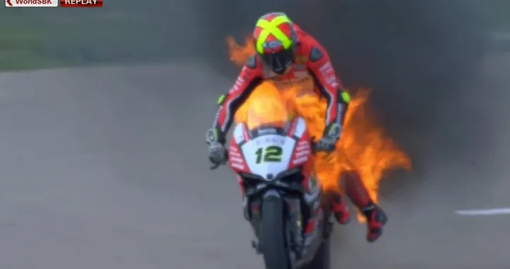 Superbike: Xavi Fores, una gara 1 conclusa...arrosto