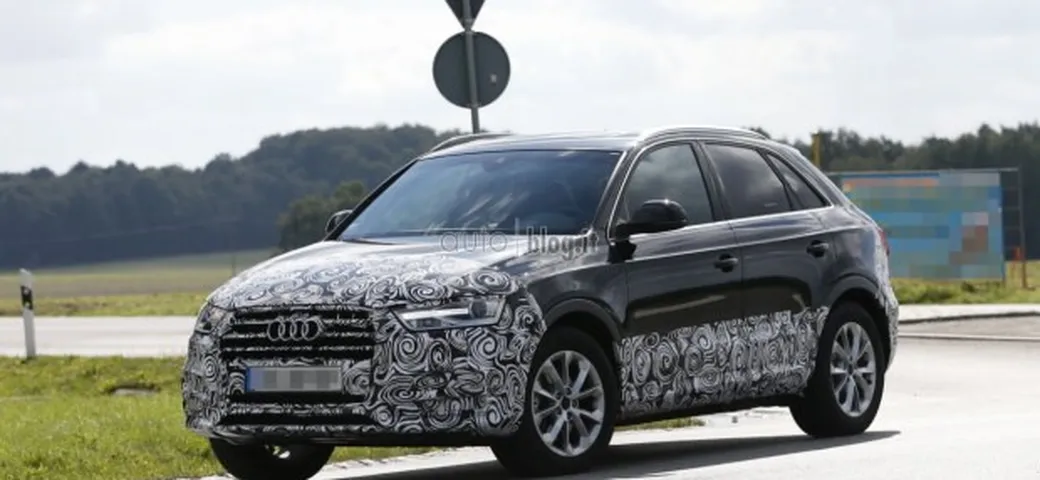 Audi Q3 Facelift in nuove foto spia