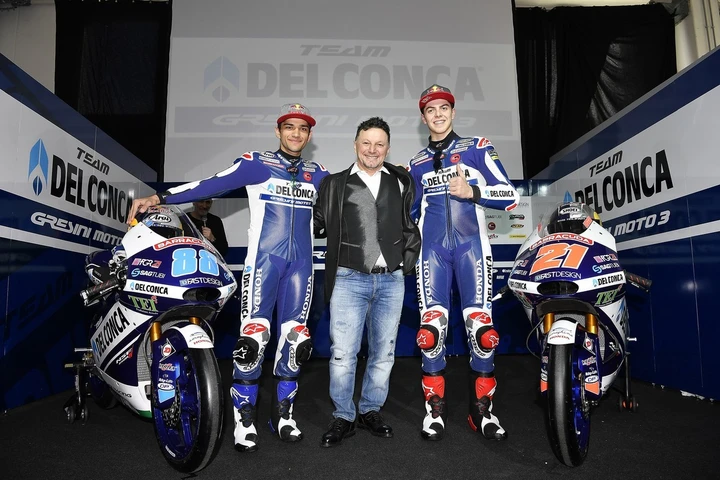 Gresini svela il team Moto3 2017