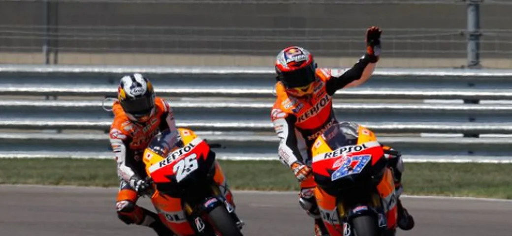 MotoGP Indy, le pagelle: Stoner stella accecante. Rossi stella cadente
