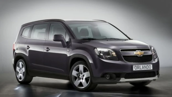 Chevrolet Orlando Model Year 2012