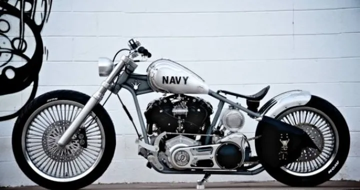 Navy F3 Rocketeer by Darwin Motorcycles