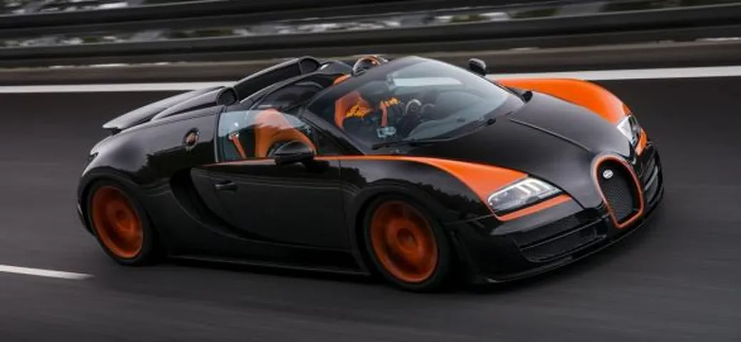 Bugatti Veyron: va all'asta l'ultimate test drive