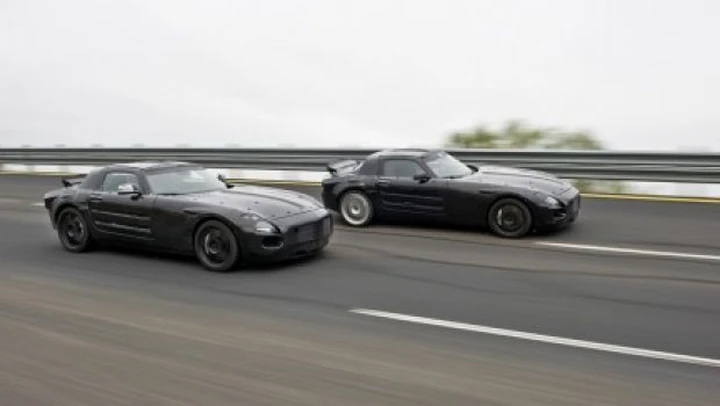 Mercedes SLS AMG Gullwing: le foto spia ufficiali