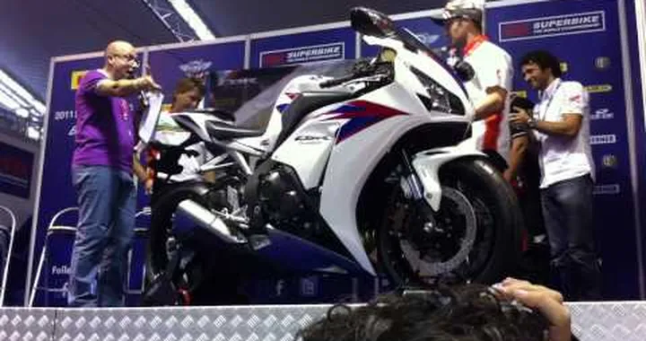 Honda CBR1000RR Fireblade 2012 ad Imola