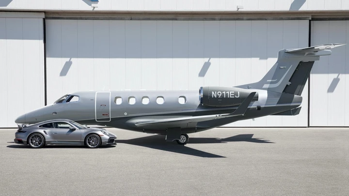 Porsche ed Embraer: una 911 Turbo S in stile jet