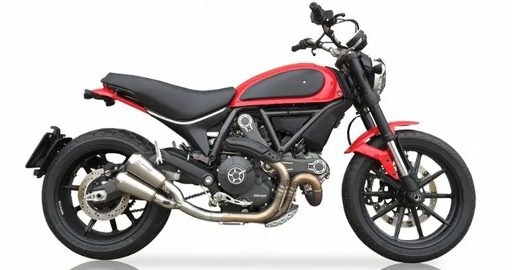 Ixil: scarico Iron Side per Ducati Scrambler