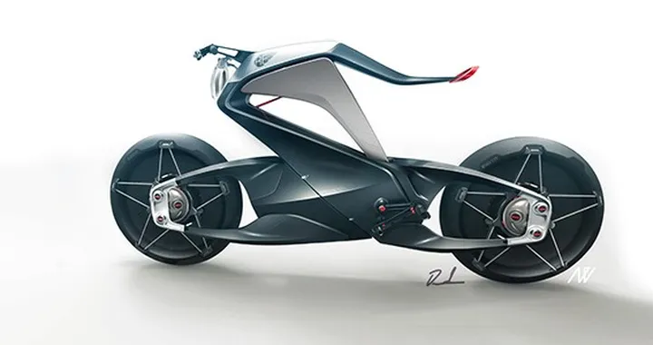 Royal Enfield Pioneer 07 Electric Concept by Daniel Gunnarsson