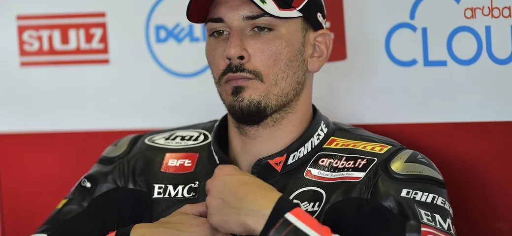 SBK 2015: Stagione finita per Giugliano, vertebra D3 fratturata!