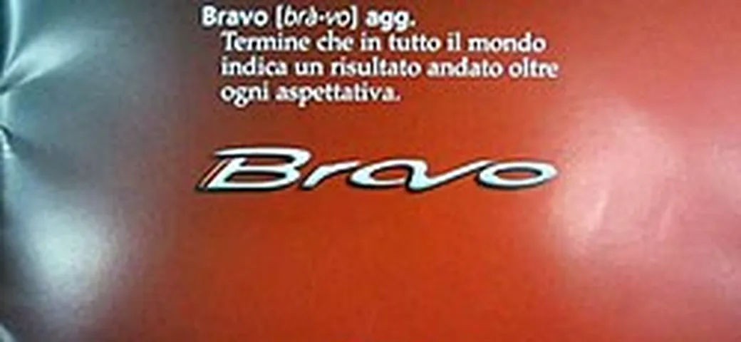 Nuova Bravo - Il depliant
