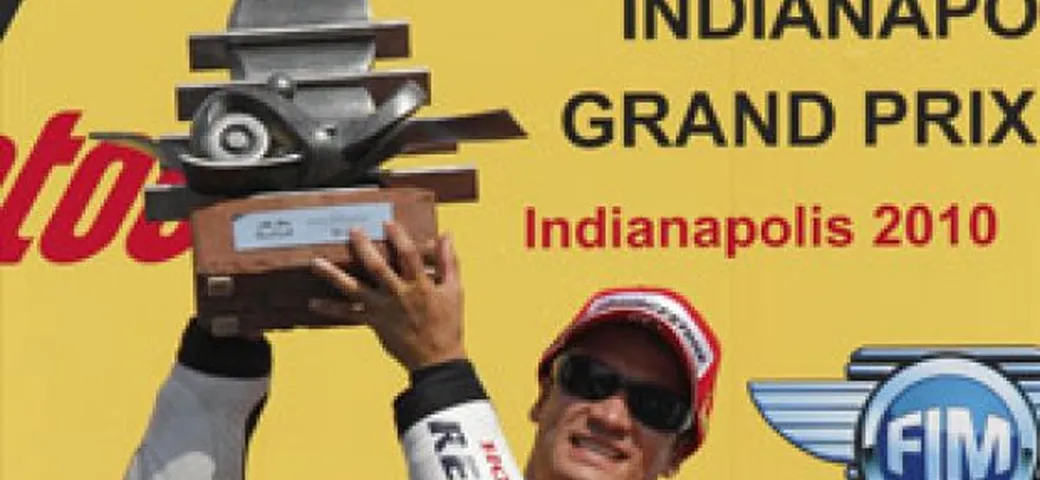 Pedrosa conquista Indy con la Honda 