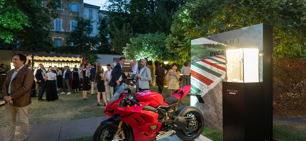 Ducati e Bulgari celebrano la loro partnership a Milano
