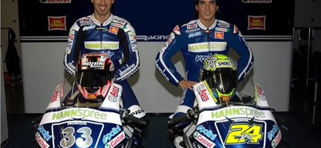 Nuovi colori per le Honda del Team Gresini