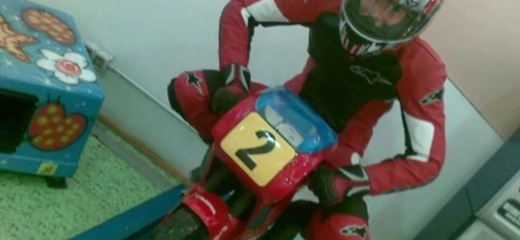 Foto del giorno: Cagiva 500 a gettoni