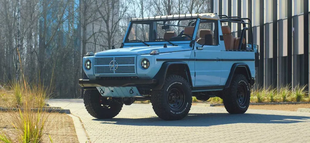 Mercedes-Benz Wolf 250GD: il restomod della 4x4 cabrio