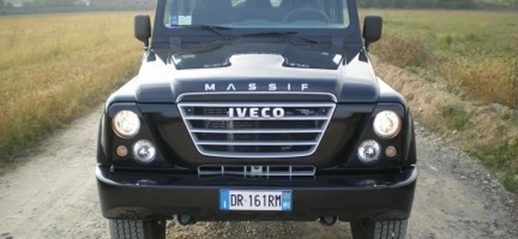 Prova su strada dell'Iveco Massif