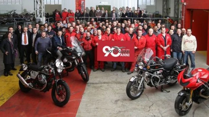 Moto Guzzi festeggia i 90 anni con un'edizione speciale delle Giornate Mondiali Guzzi