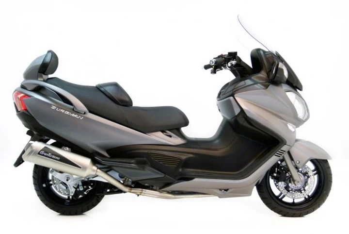 LeoVince: terminale Granturismo per Suzuki Burgman 650