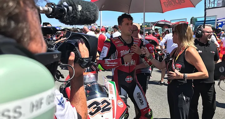 SBK, Misano 2018: intervista a Lorenzo Savadori