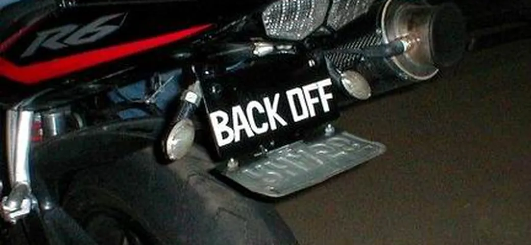 Dite quello che pensate: con la vostra targa