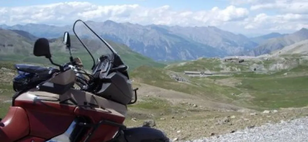Foto del giorno: Col de la Bonnette visto da 