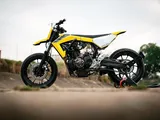 Yamaha MT-07 by Andrew Stagg: la naked di Iwata si veste da motard