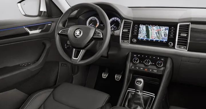 Gli interni della nuova Skoda Kodiaq