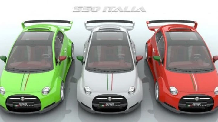 Lazzarini Design Studio 550 Italia: sotto al cofano c'è un V8 Ferrari!