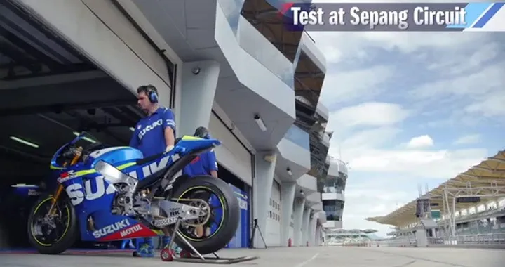 Suzuki MotoGP Test Sepang-1
