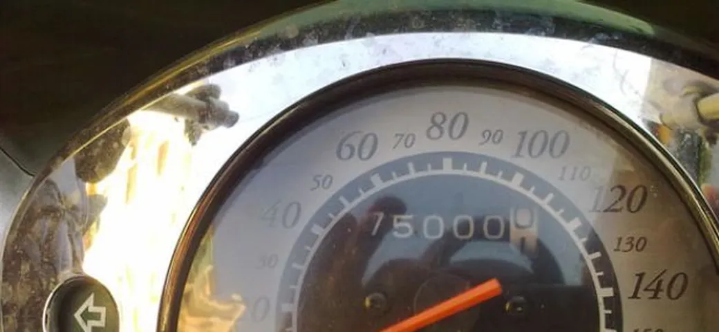 Foto del giorno: Honda @ 125 con 75.000 km