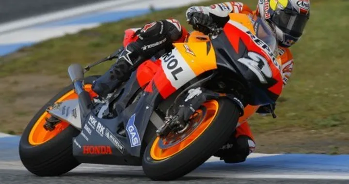 Test dell'Estoril: Pedrosa su Rossi e turbo Dovizioso