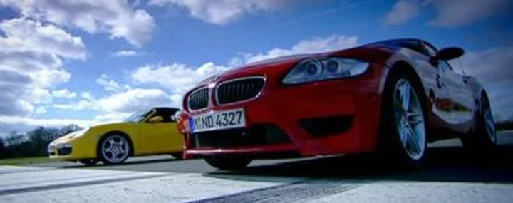 Top Gear - Porsche Boxster S vs BMW Z4M