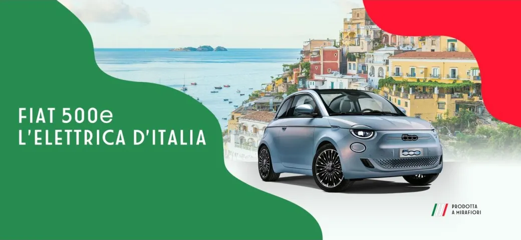 FIAT 500e a 9.950 euro con gli incentivi statali