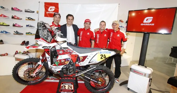 Gas Gas presenta il team ufficiale per la Dakar 2014