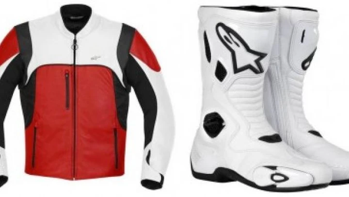 Giacca Helius e stivali S-MX 5 Alpinestars