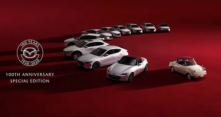 Mazda: la gamma 100th Anniversary nel dettaglio