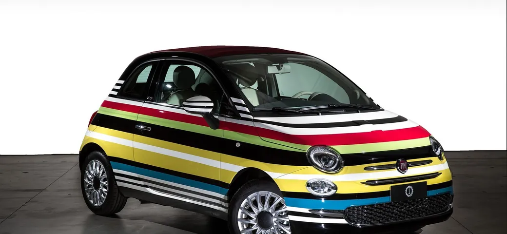 Fiat 500C Missoni: all'asta la one-off di Garage Italia Customs