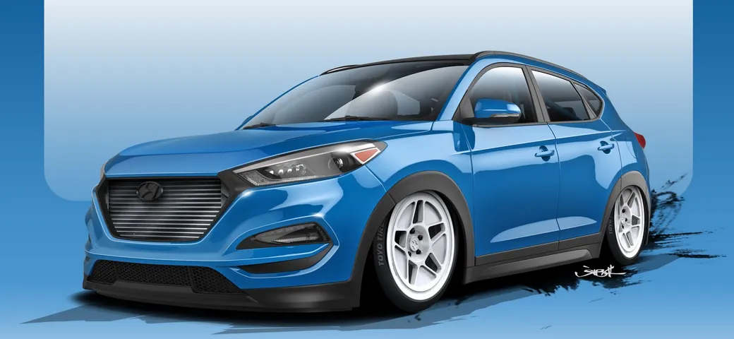 Hyundai Tucson: al Sema con 700 Cavalli