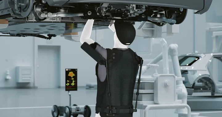 X-ble Shoulder: il robot indossabile di Hyundai e Kia